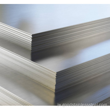 Sheet steel stainless